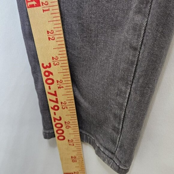 J.CREW Gray Toothpick Skinny Jeans Factory Whiskering Sz 30 - Picture 15 of 15